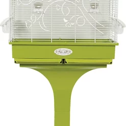 Castorama Cage Arabesque Anna 60 Cm Sur Pied Zolux Olive