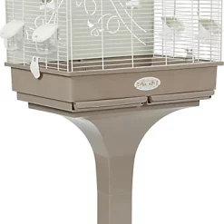 Castorama Cage Arabesque Anna 60 Cm Sur Pied Zolux Taupe