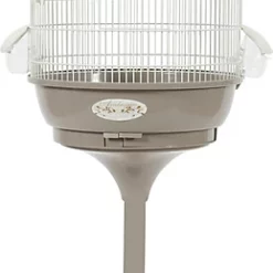 Castorama Cage Arabesque Léonie 50 Cm Sur Pied Zolux Taupe