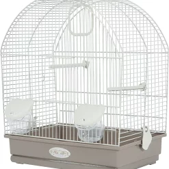 Castorama Cage Arabesque Salomée 40 Cm Zolux Taupe