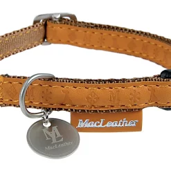 Castorama Collier Réglable Mc Leather 15mm Jaune