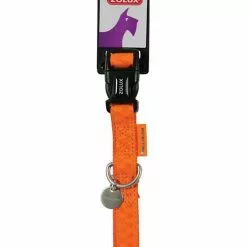 Castorama Collier Réglable Mc Leather 15mm Orange