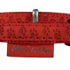 Castorama Collier Réglable Mc Leather 20mm Rouge