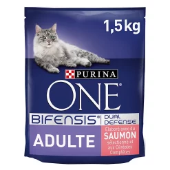 Castorama Croquettes Pour Chat Adulte One Adulte Saumon Et Céréales Completes 1,5kg