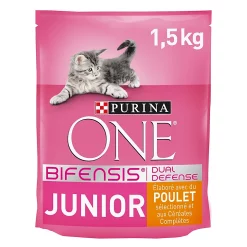 Castorama Croquettes Pour Chat Junior One Junior Poulet Et Céréales Complétes 1,5kg