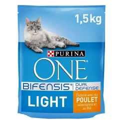 Castorama Croquettes Pour Chat One Light Poulet Et Blé 1,5kg