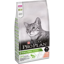 Castorama Croquettes Pour Chat Pro Plan Sterilised Adult Optirenal Riche En Saumon Et Riz 10kg