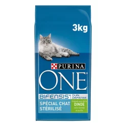 Castorama Croquettes Pour Chat Stérilisé One Spécial Chat Stérilisé Dinde Et Blé 3kg