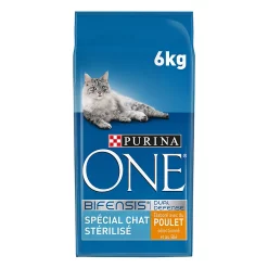 Castorama Croquettes Pour Chat Stérilisé One Spécial Chat Sterilise Poulet Et Blé 6kg