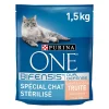 Castorama Croquettes Pour Chat Stérilisé One Spécial Chat Sterilisé Truite Et Blé 1,5kg -France Animalerie Soldes Boutique croquettes pour chat sterilise one special chat sterilise truite et ble 1 5kg7613035845084 01c FR CF