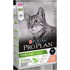Castorama Croquettes Pour Chat Stérilisé Pro Plan Sterilised Adult OptirRenal Riche En Saumon 3kg