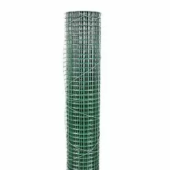 Castorama Grillage Soudé Blooma Maille 13 X 13 Mm Vert 5 X H.0,5 M