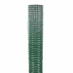 Castorama Grillage Soudé Blooma Maille 25 X 25 Mm Vert 5 X H.0,5 M