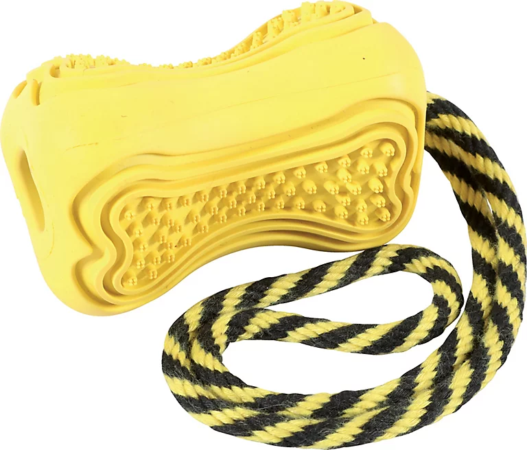Castorama Jouet Pour Chien Caoutchouc Avec Corde Titan M Jaune 3 Castorama Jouet Pour Chien Caoutchouc Avec Corde Titan M Jaune