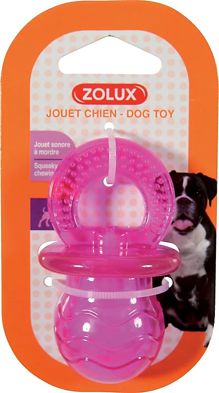 Jouet TPR Zolux Tétine Pop 7,5cm Rose Framboise 3 Jouet TPR Zolux Tétine Pop 7,5cm Rose Framboise